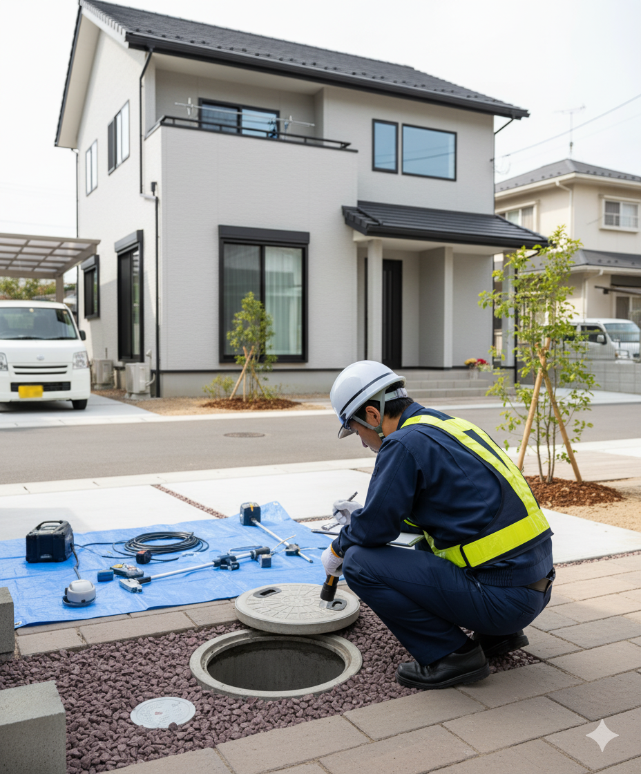 排水詰まり除去